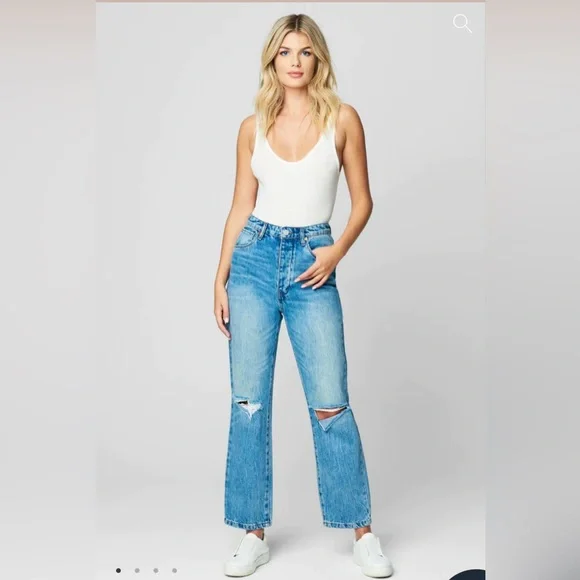 NWT! Blank NYC Jeans The Howard Midrise Loose Fit Denim Size 30‎ - Picture 2 of 16